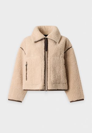 Pinko, CAMPSIS - Зимно яке - white/brown