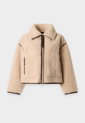 Pinko, CAMPSIS - Зимно яке - white/brown