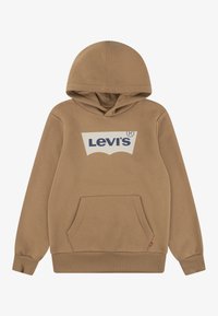 Levi's® BATWING SCREENPRINT HOODIE - Felpa con cappuccio - rodeo brown