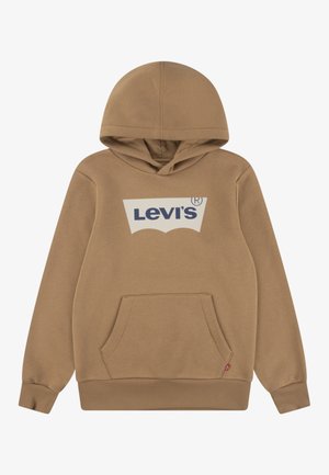 BATWING SCREENPRINT HOODIE - Sweat à capuche - rodeo brown