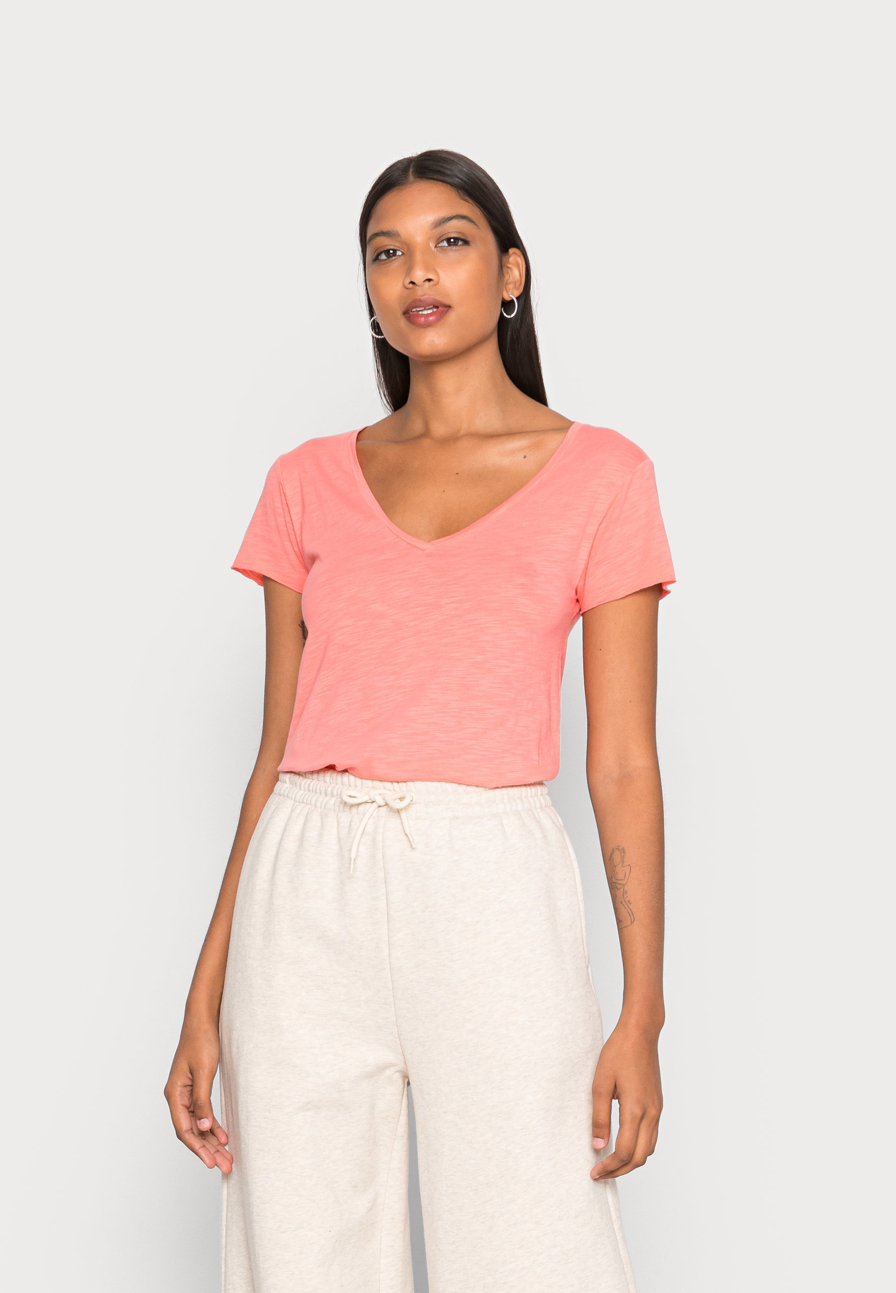 American Vintage Basic T-shirt - dahlia 