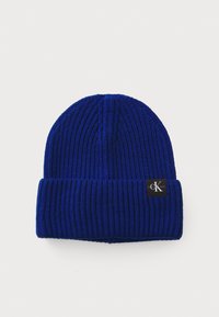 MONOGRAM BEANIE UNISEX - Mössa - bold blue