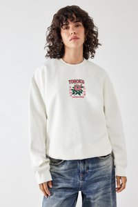 BDG Urban Outfitters TOHOKU ROSE  - Φούτερ - ecru