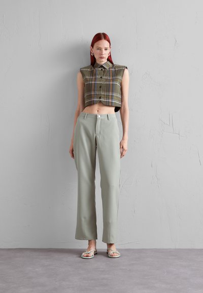 Won Hundred CORETTA - Παντελόνι - seagrass