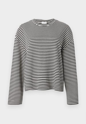 CREW NECK LONG SLEEVE - Džemper - black