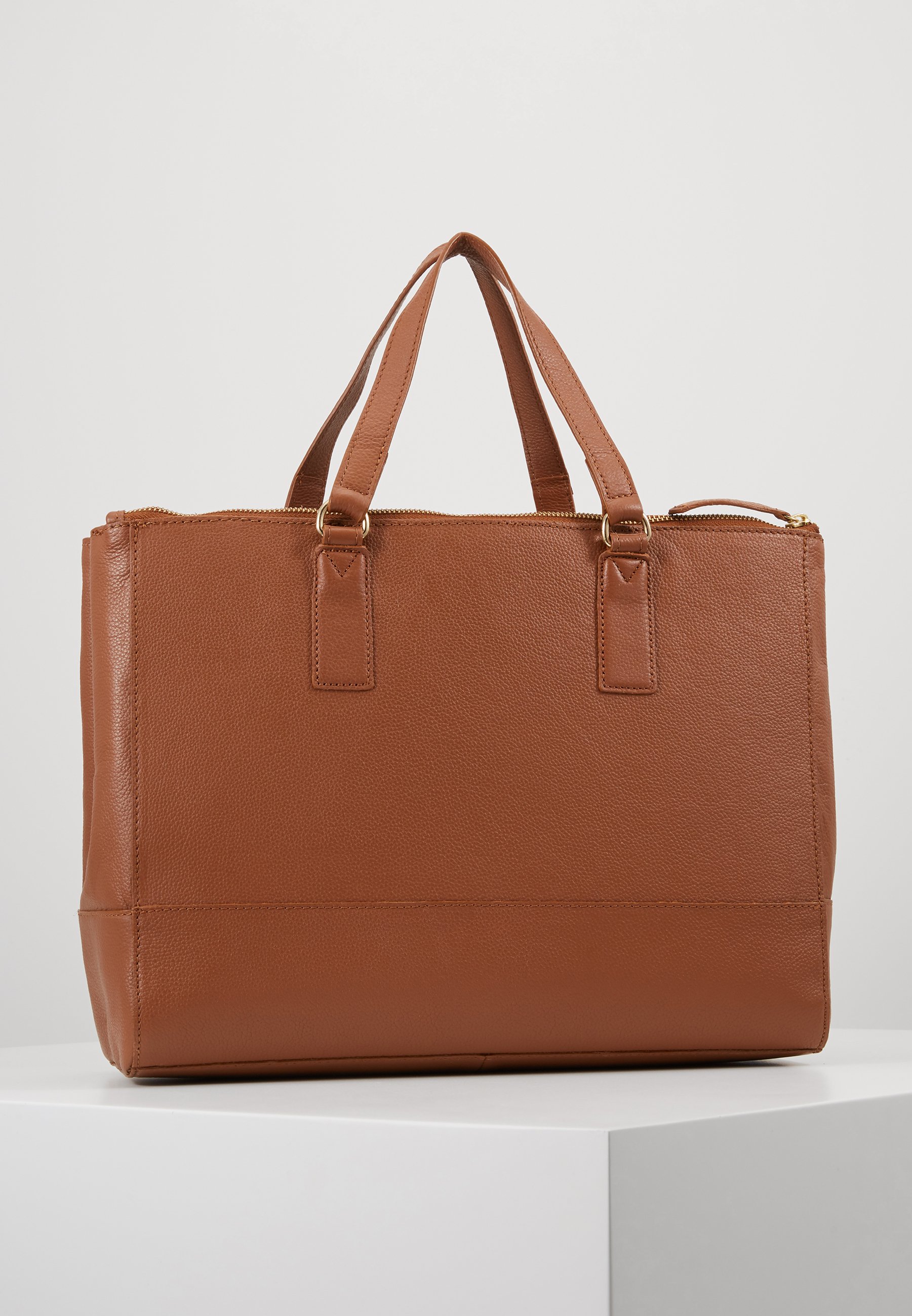 Anna Field LEATHER Dataveske cognackonjakk Zalando.no Anna Field Dataveske brown Zalando.no