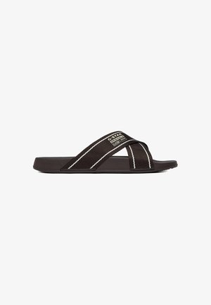 G-STAR, G STAR RAW MEN'S BROWN FLIP-FLOPS - Pantolette flach - brown