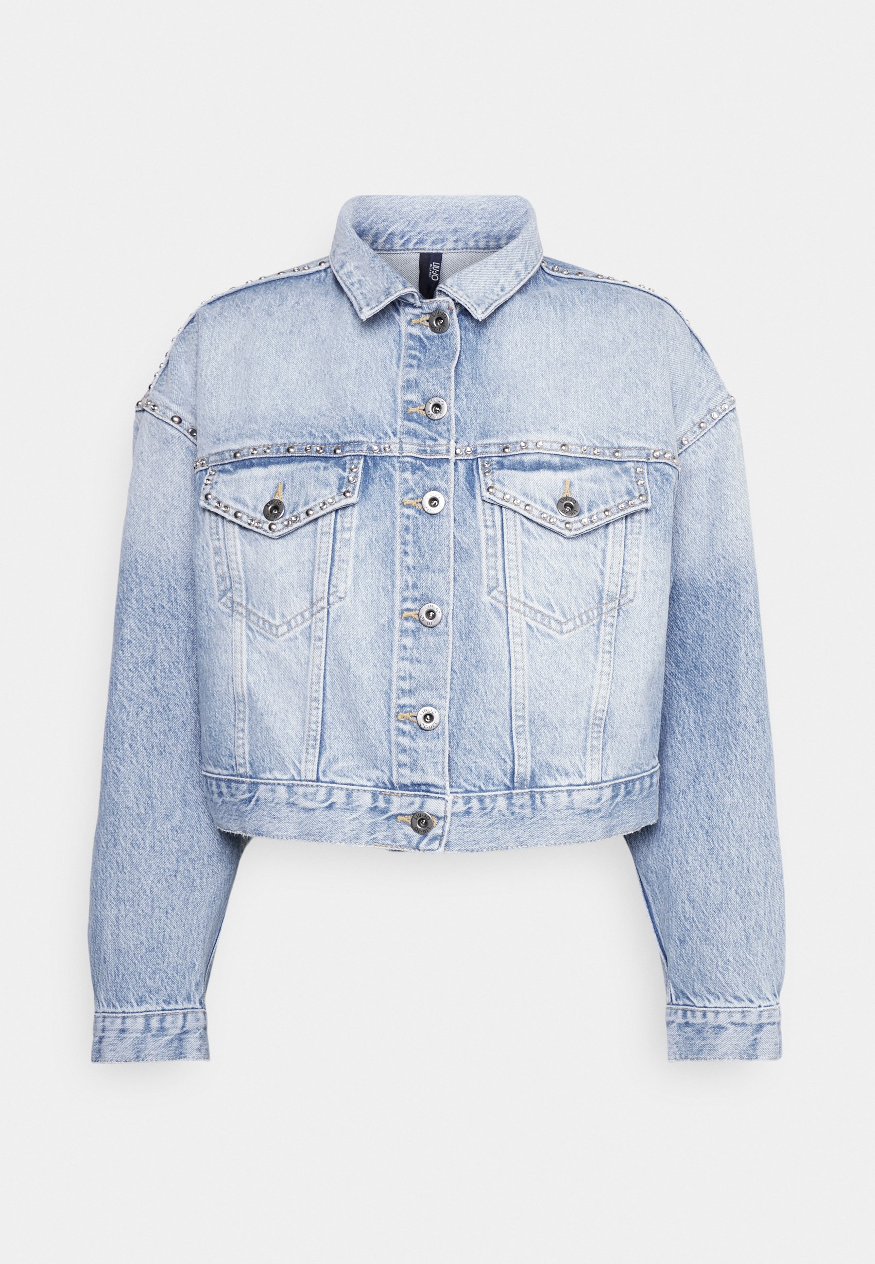 Liu Jo Jeans GIUBBINO CHANCE - Džinsinis švarkelis - blue/šviesiai mėlyno  džinso - Zalando.lt