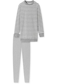 Schiesser SET CASUAL ESSENTIALS - Pyjama set - grau mel