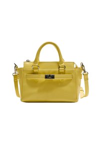 WITH BUCKLE - Torba čez telo - light yellow