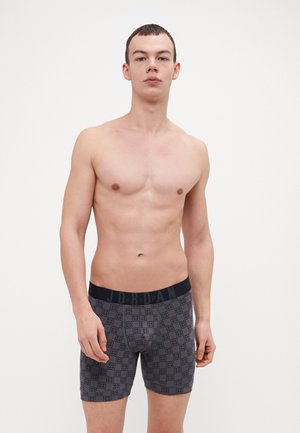 MONOGRAM BRIEF 3 PACK - Boxer brief - black