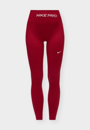 Nike Performance, W NP DF SMLS HR 7/8 TIGHT WT - Клин - tough red/ white