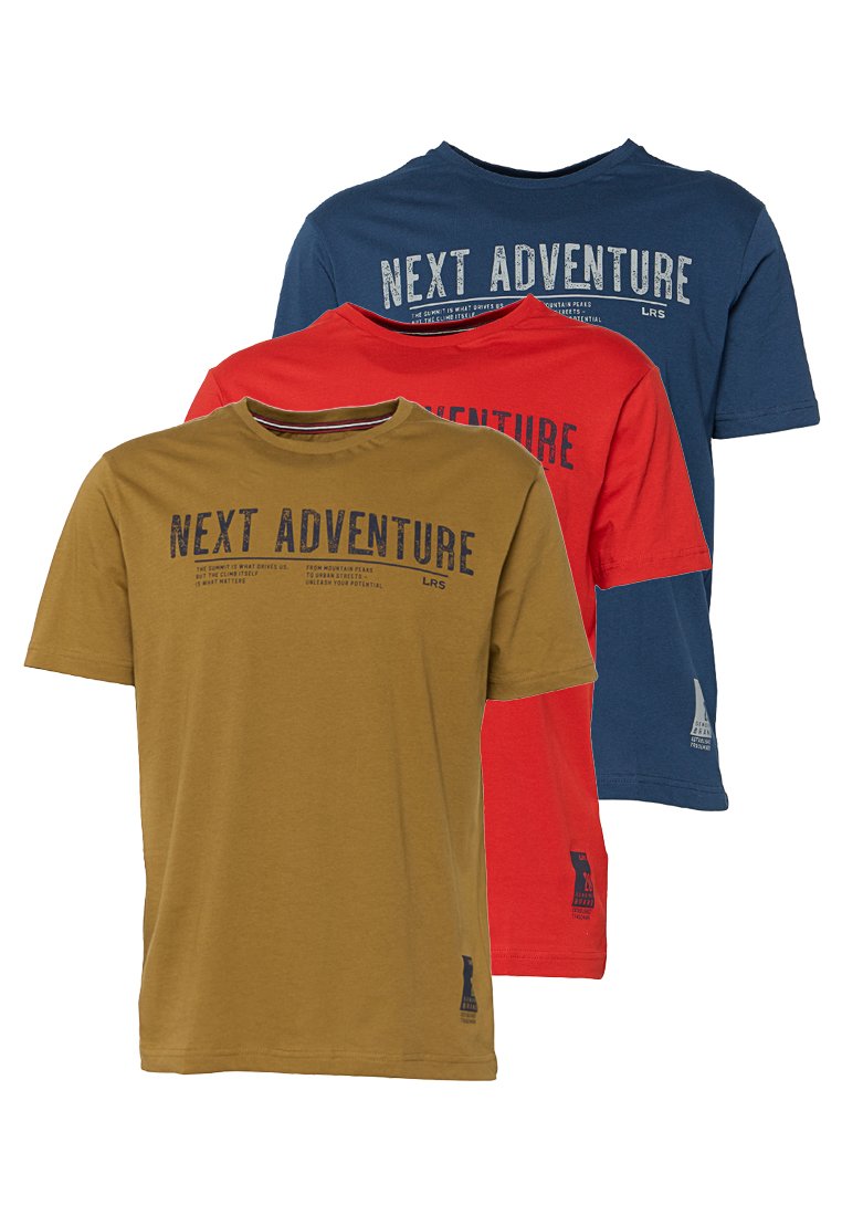 Lerros T-shirt print meerkleurig