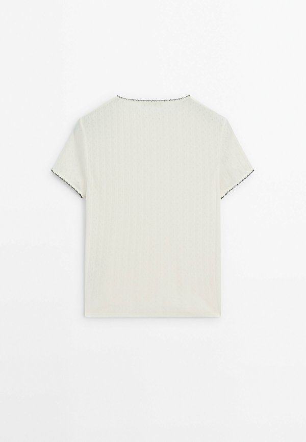 WITH BOW DETAIL - Print T-shirt4