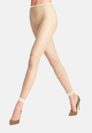 FALKE WICKER GAME LEGGINGS - Leggings - off-white