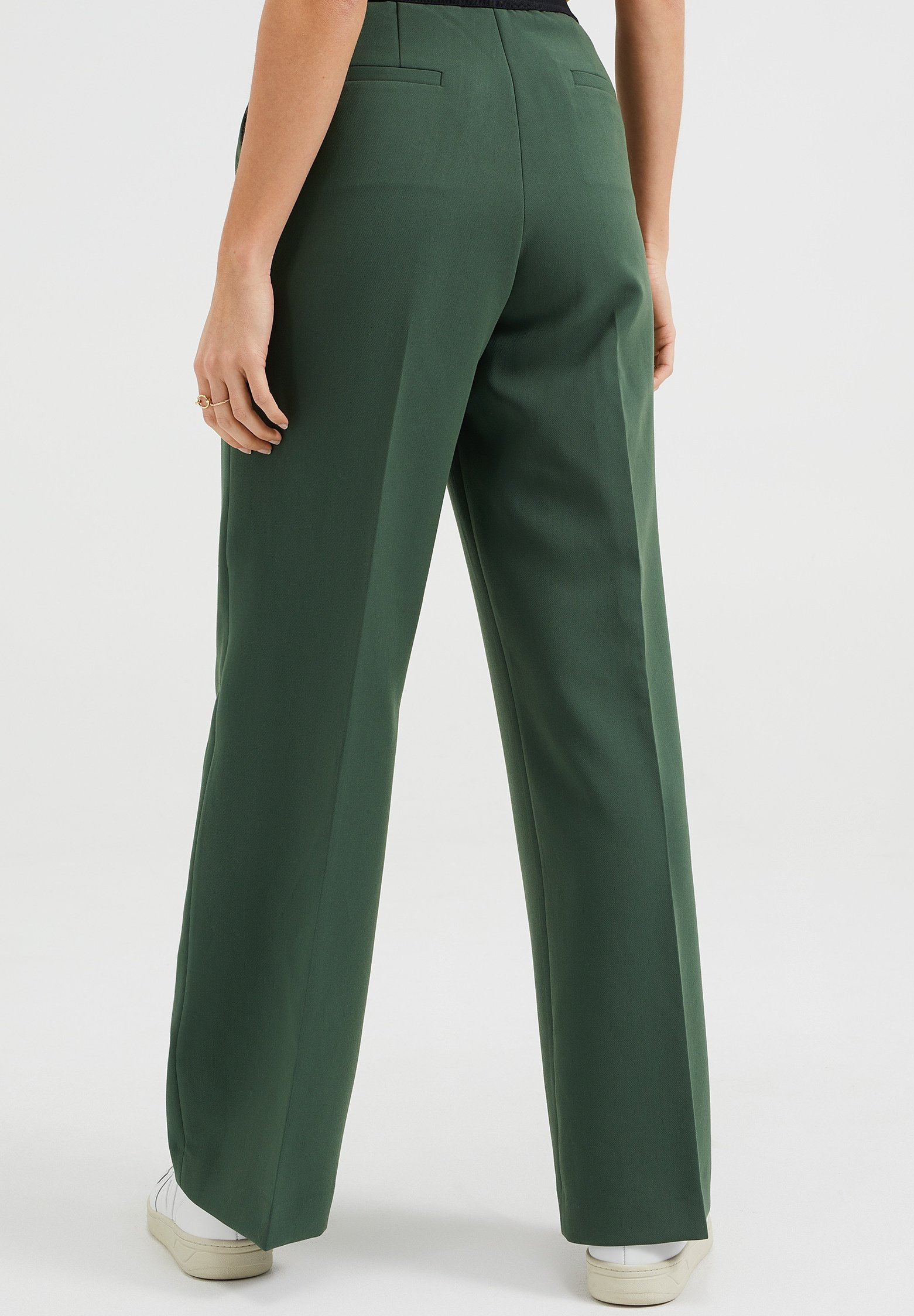 WE Fashion Broek - green/Donkergroen - Zalando.nl