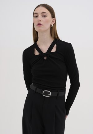 My Essential Wardrobe NUPTI KNOT  - Trui - black