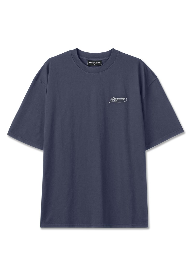 Pegador T-shirt print donkerblauw