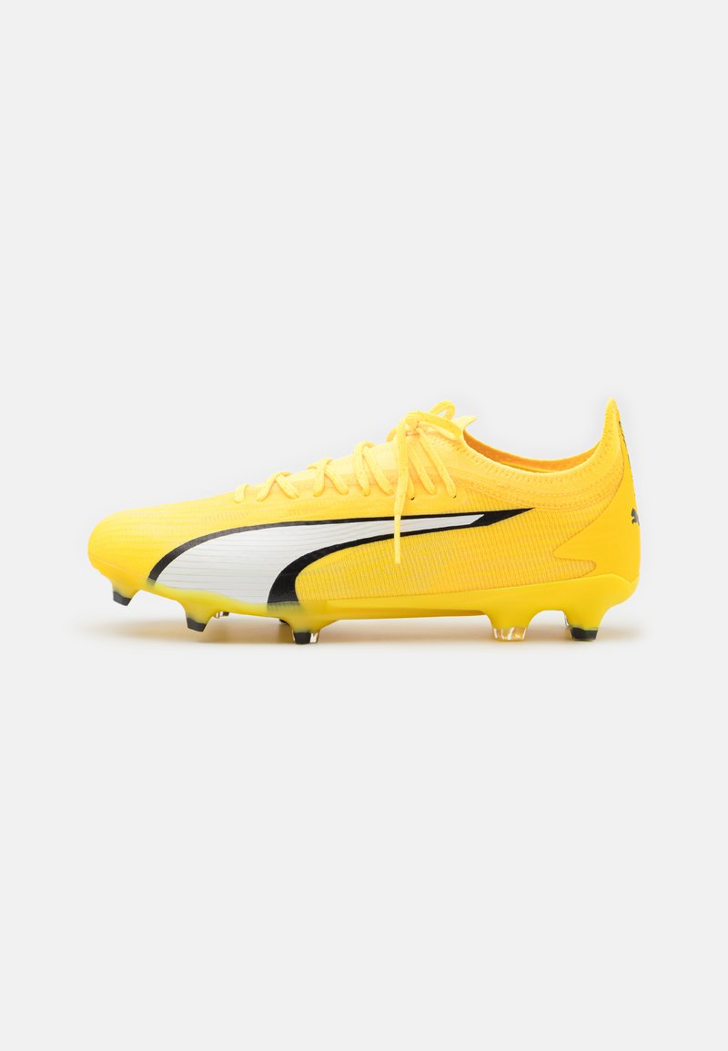 Puma ULTRA ULTIMATE FG/AG - Fußballschuh Nocken - yellow blaze/white ...