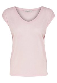 ONLY ONLSILVERY V NECK NOOS - Camiseta básica - vintage indigo