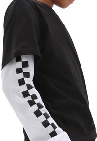 Vans LONG CHECK TWOFER - Longsleeve - black