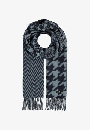 FRAAS HOUNDSTOOTH CASHMINK - Fular - navy