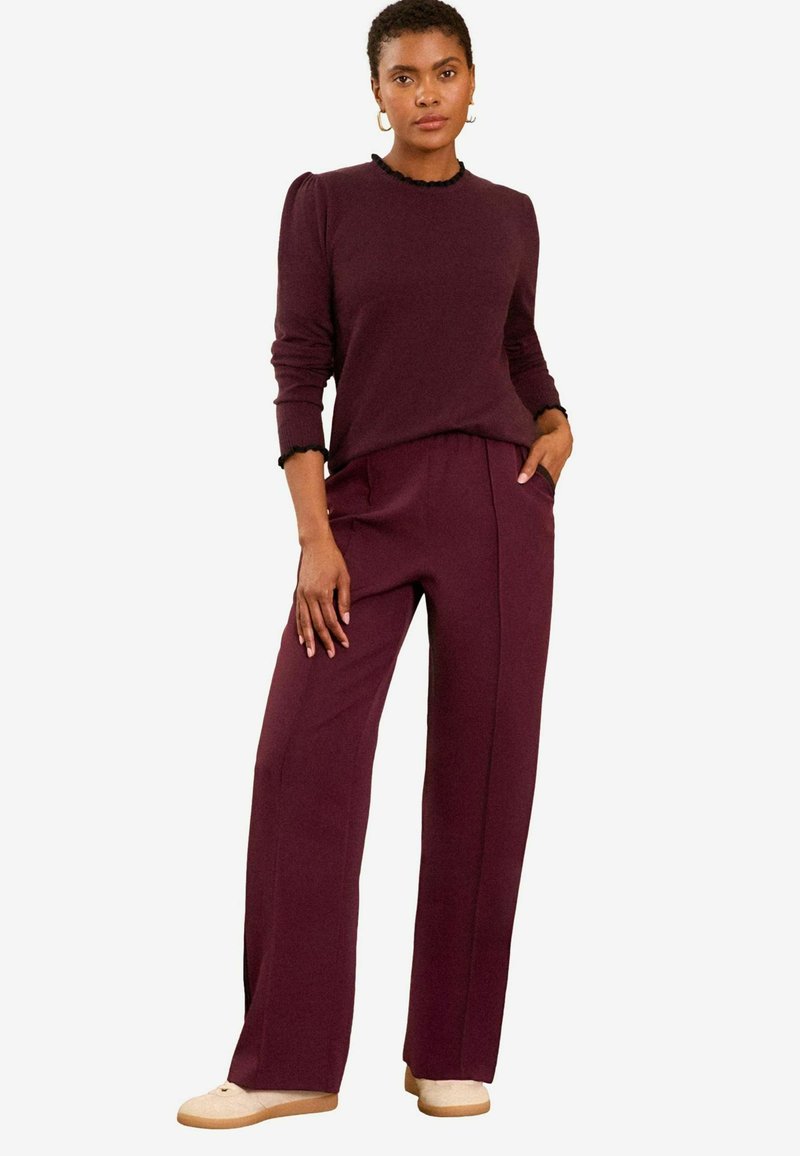 Love & Roses REGULAR FIT - Pulóver - berry red