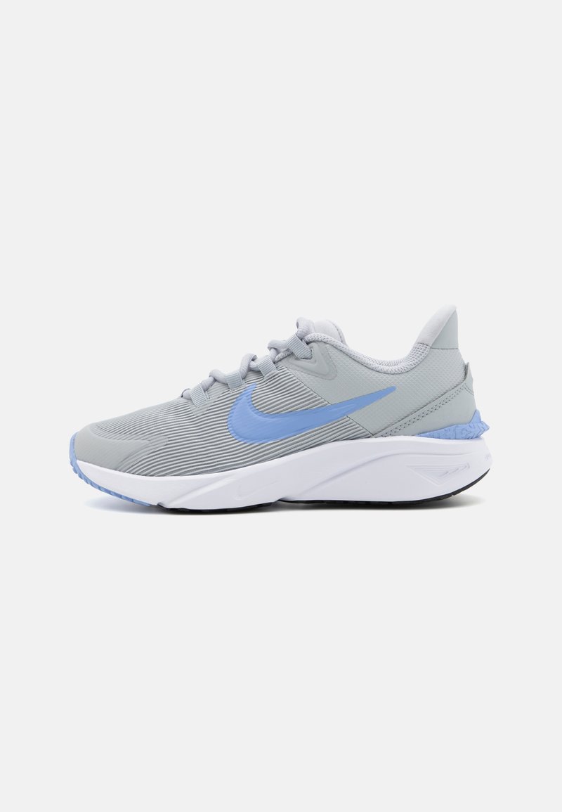 Nike Performance STAR RUNNER 4 - Løpesko for vei - wolf grey/royal pulse/white