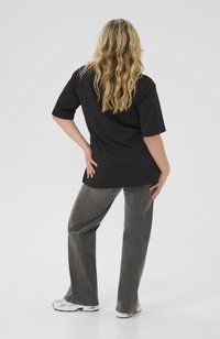 Kaffe Curve JENNA  - Basic T-shirt - black deep
