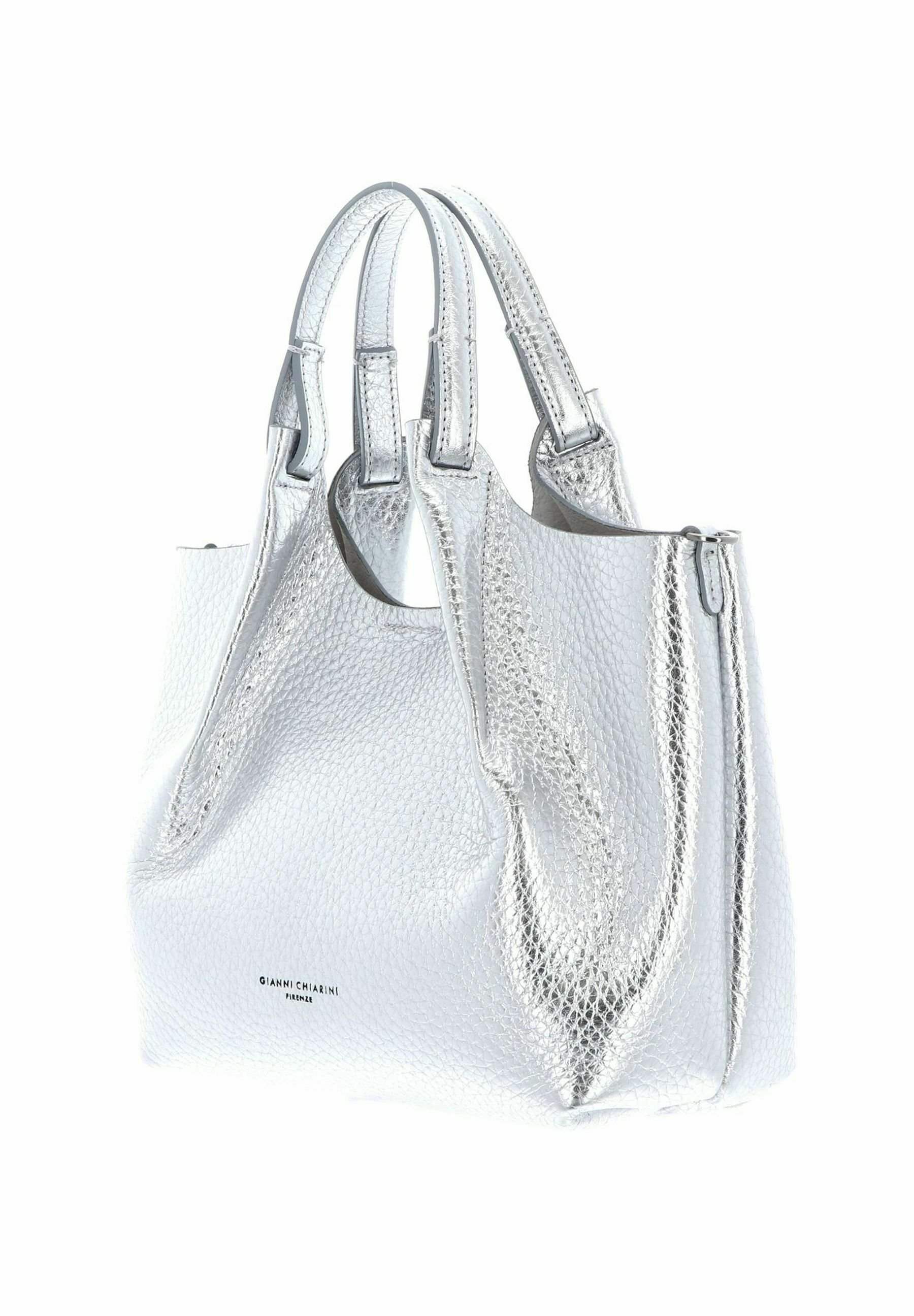 Gianni Chiarini DUA - Handbag - silver sabbia/silver