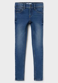 Unselected, medium blue denim