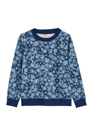 Seasalt Cornwall, SEASALT CORNWALL BRIGHT WAVE SWEATSHIRT - Φούτερ - blue  sketchbook blooms marine