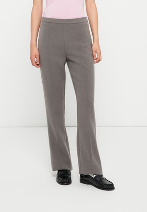 PUNTO KICK FLARE PANT - Broek - heather taupe