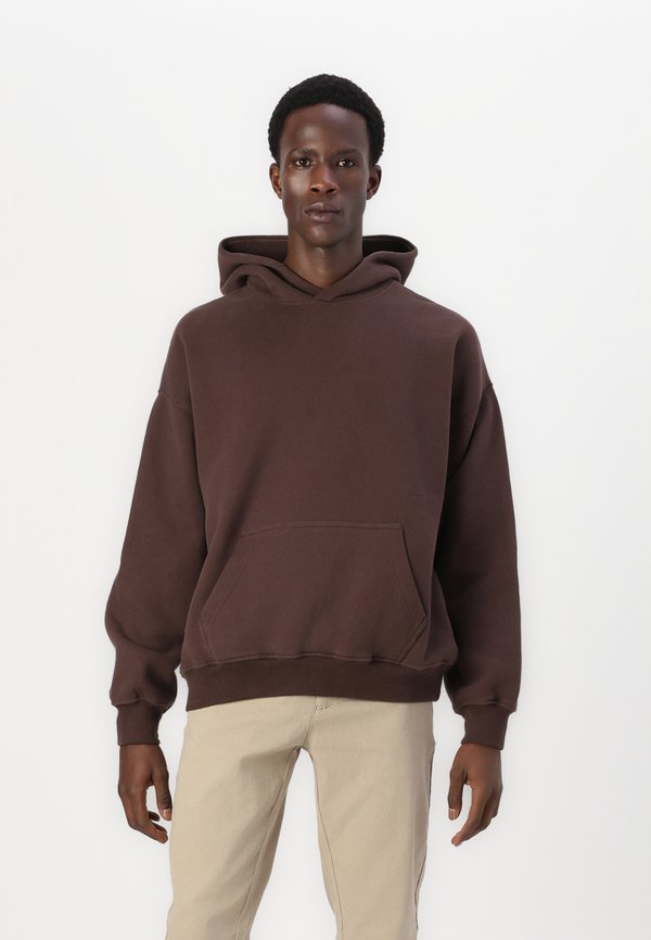 Essential Popover Hoodie - Sweatshirt - hot fudge
