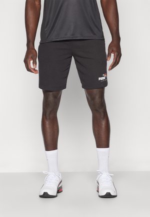 LOVE WINS  - Sports shorts - black