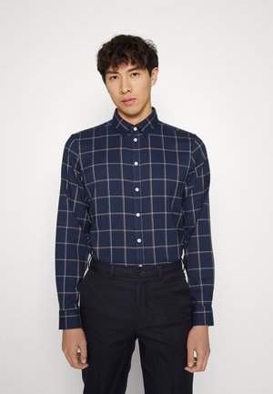 ANTON CHECKED SHIRT - Formal shirt - navy