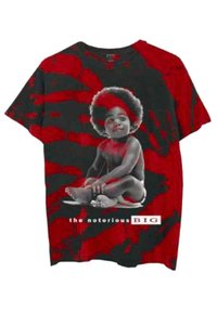 Paradiso Clothing BIGGIE SMALLS BABY BIGGIE TIE DYE - Print T-shirt - red
