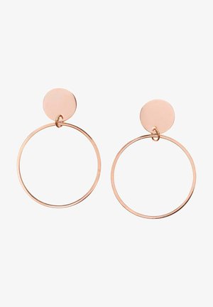 Hey Happiness, CIRCLE HOOPS - Boucles d'oreilles - rose gold-coloured