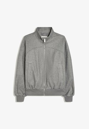 Bershka, HEAVY CLOTH - BOMBER JACKET - Letná bunda - grey