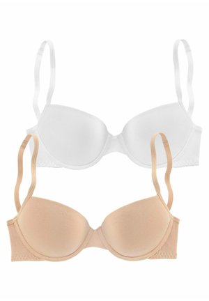 LASCANA 2 PACK BH - Push-up BH - caramel