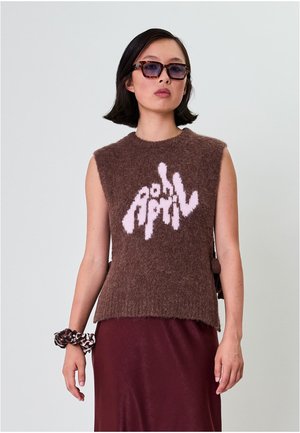 OH APRIL Top - brown