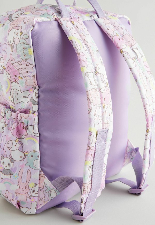 DOUBLE HANDLE STANDARD – Tagesrucksack – purple kawaii character