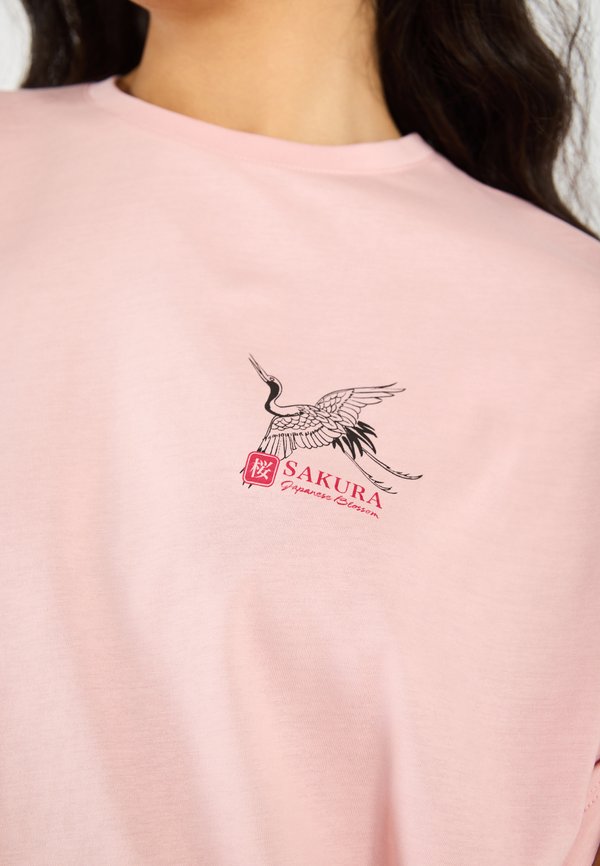 Print T-shirt - pale mauve3