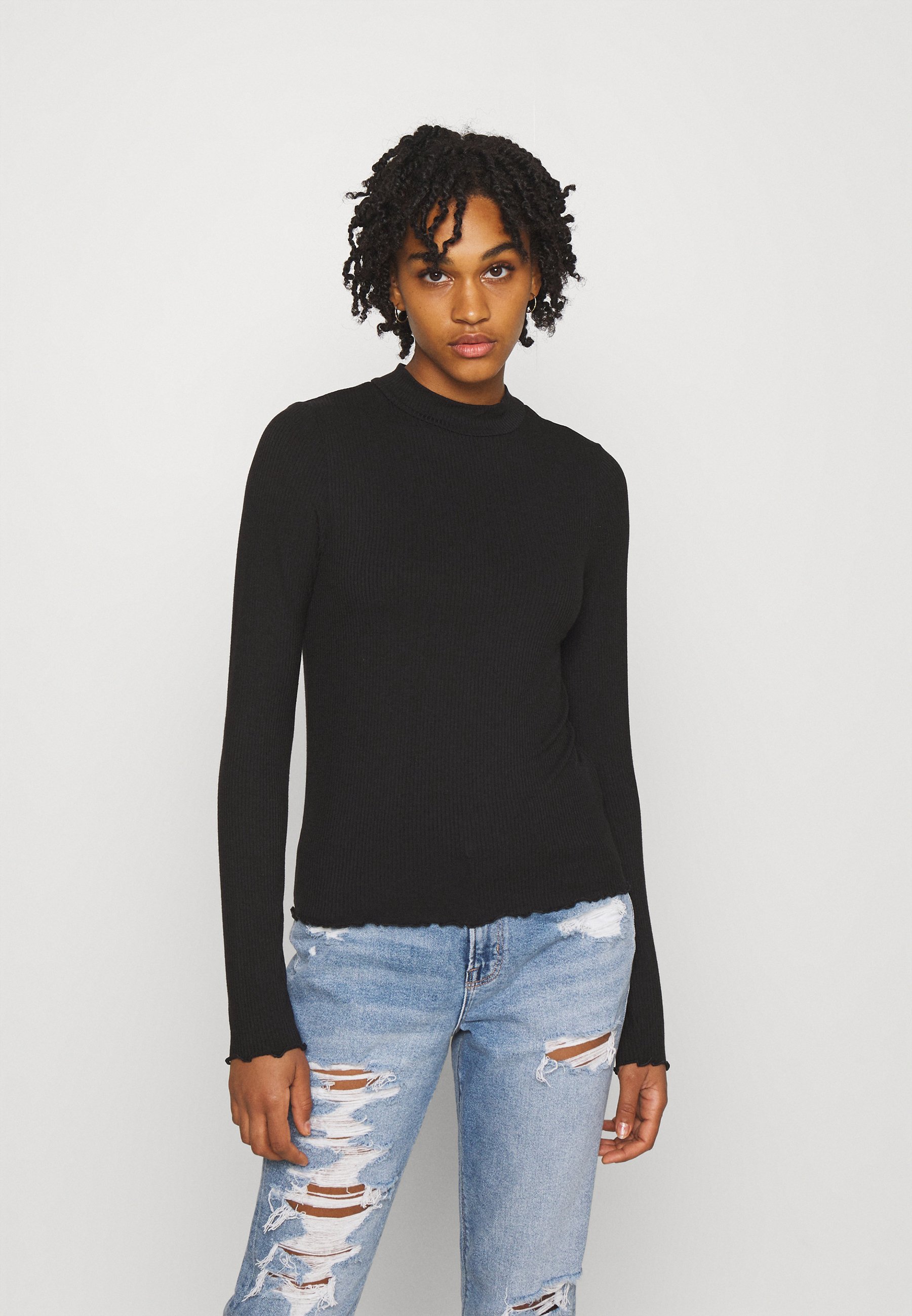 American Eagle MOCK NECK TEE - Long 