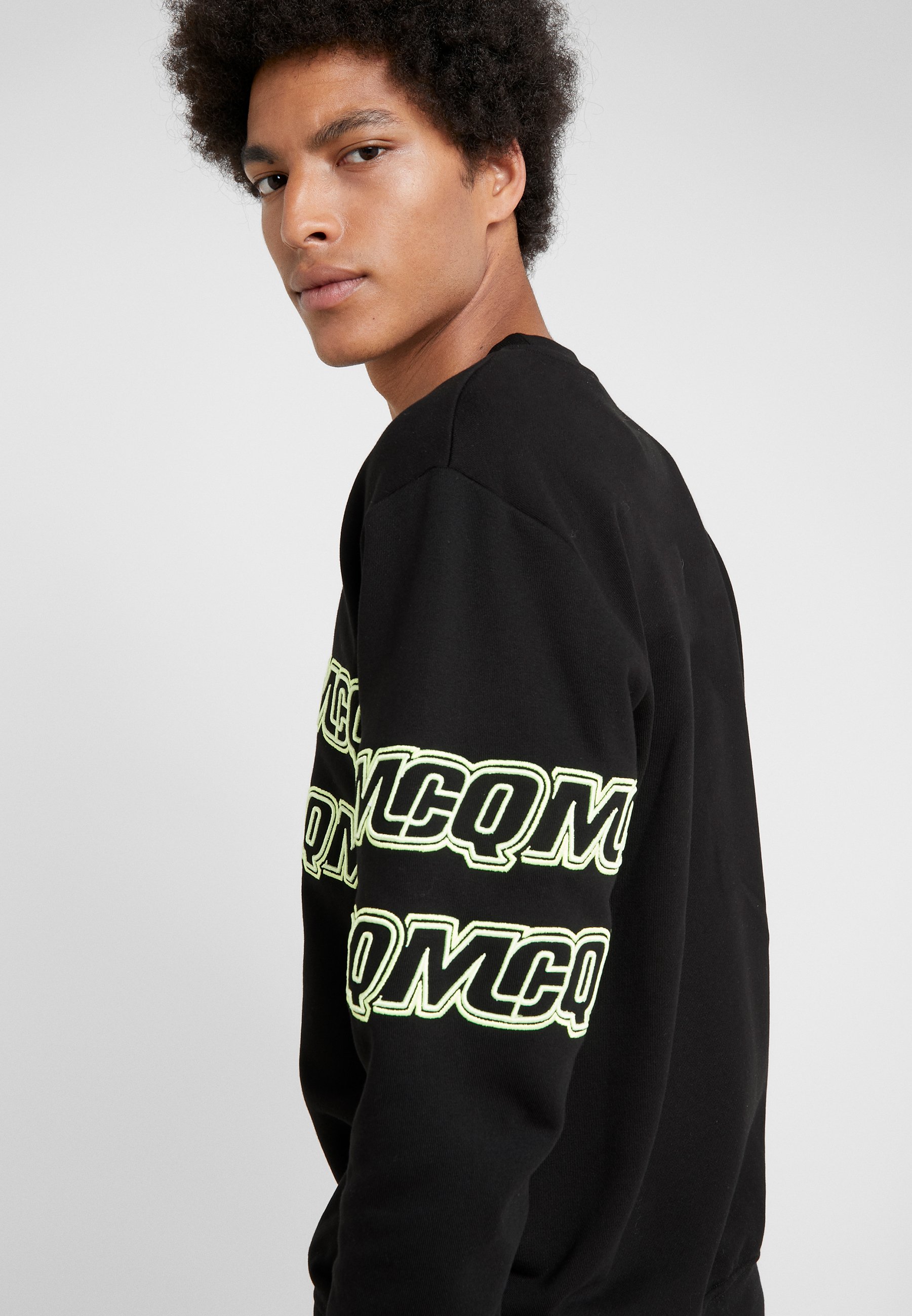 McQ Alexander McQueen CLEAN CREW NECK Sweatshirt darkest McQ Alexander McQueen CREW NECK - Sweatshirt - darkest black