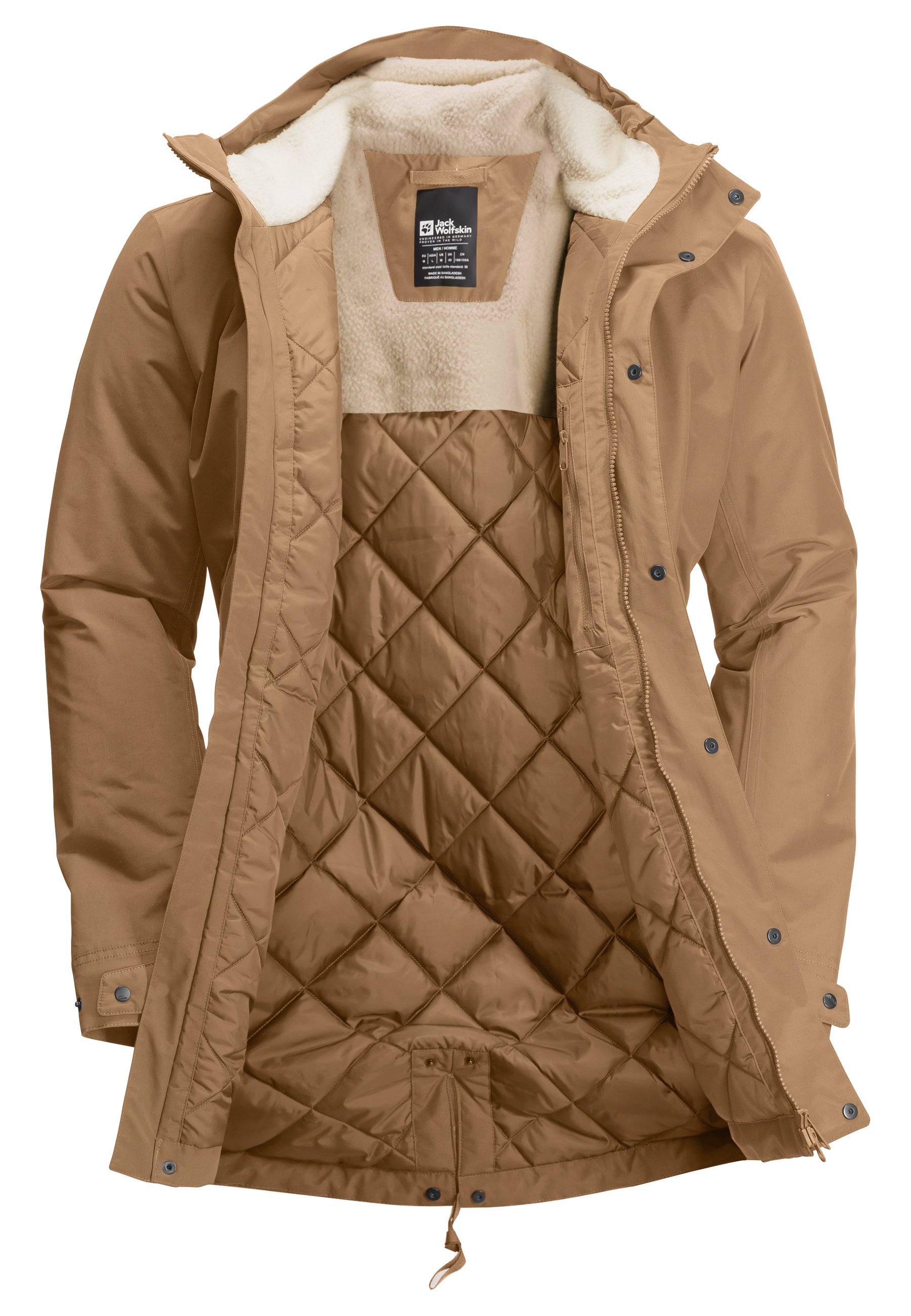 Jack Wolfskin TALFORST M - Parka - chipmunk/brown - Zalando