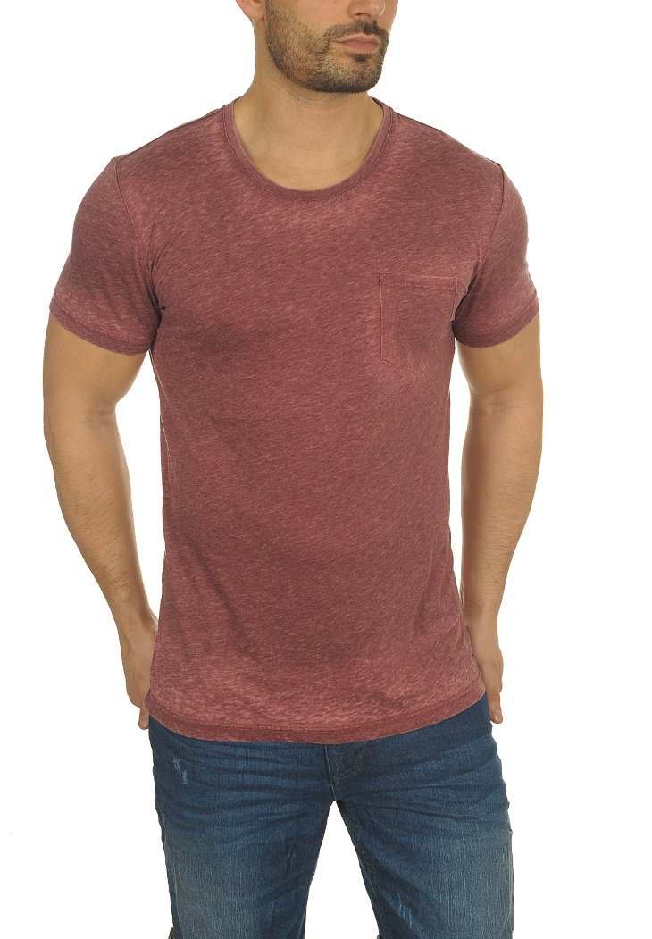 Maglietta a maniche corte in misto cotone · Verde Acqua · Circolari | Massimo Dutti