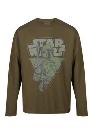 LANGARM STAR WARS THE MANDALORIAN TONAL PRINT - Maglietta a manica lunga - khaki