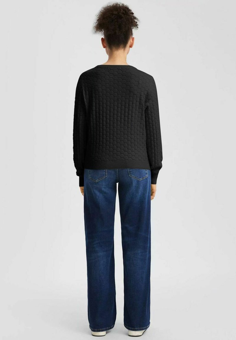 QS Strickpullover schwarz Zalando