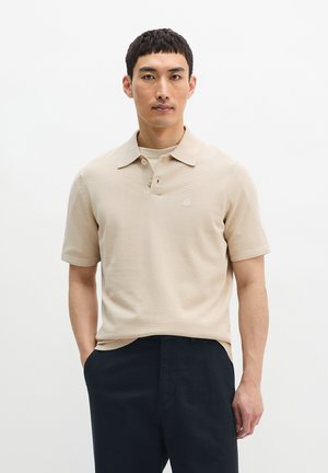REGULAR AUS - Poloshirt - light oat